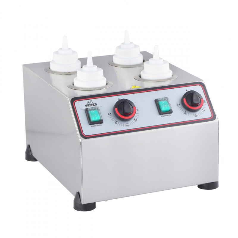 United Electric Sauce Warmer with 4 Bottle Wells