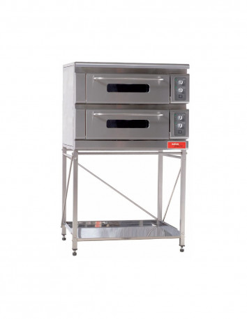 Buy Salva 8-30 Pizza Oven Double Compartment