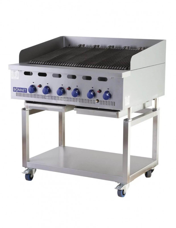 Buy Hobart BCB6003 Gas Radiant Charbroiler 25" inch 4 burners in the KSA