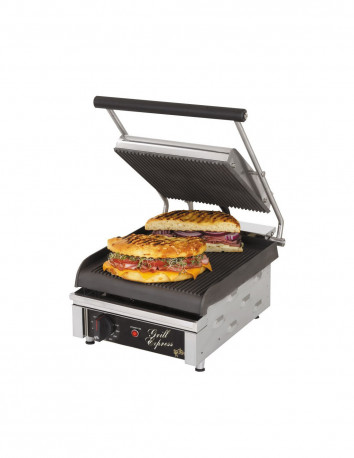 Buy Star GX10IG Grooved Top & Bottom Panini Grill 10"