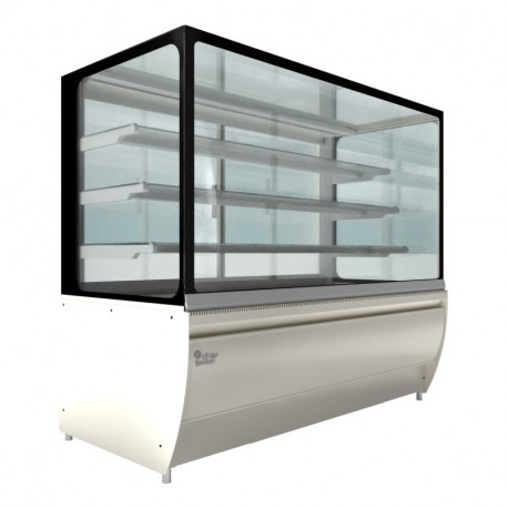 دولاب عرض في درجة الحرارة العادية (سودة SADC) بتصميم مكعب وبمقاس 150 سم من برودان - ألوان متعددة