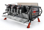 Buy Sanremo Cafe Racer Naked Black Red Three Groups Espresso Machine