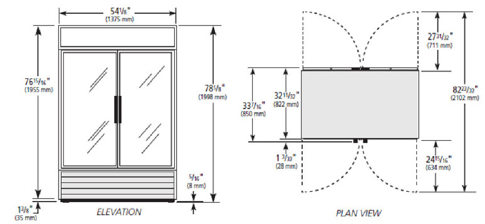Buy True GDM-49 Merchandising Refrigerator