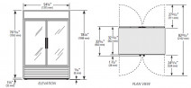 Buy True GDM-49 Merchandising Refrigerator