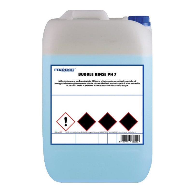 FRA-BER 77243 Bubble Rinse PH 7 Neutral Rinse Aid For Dishwashers 25L