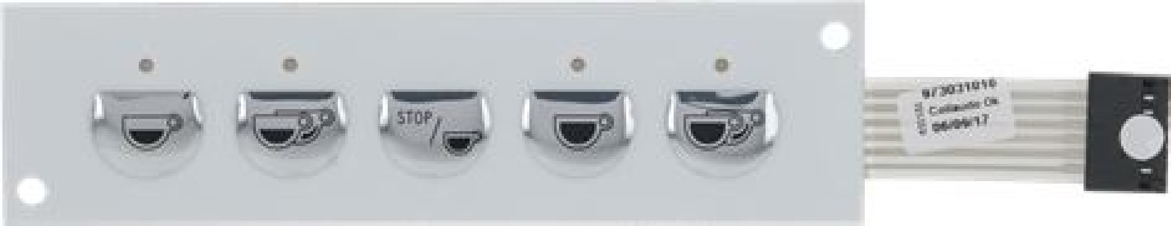 Cimbali 1319697, Push-button Panel Membrane 5 Buttons