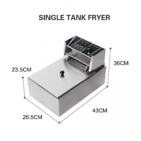 Buy 2C Group HEF-81A, 1 Well, Electric Fryer
