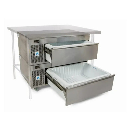 Buy Adande, VCS2/RT, Undercounter Side Engine Double Drawer Refrigerator