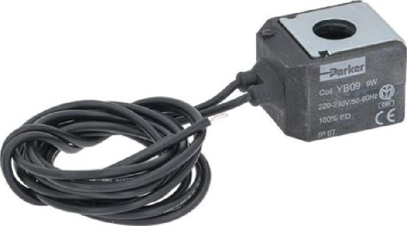 Buy COIL PARKER YB09 220/230V 9W 50/60Hz 304398 Parker