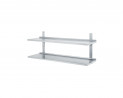 Buy Bmax WES2210, Stainless Steel 2 Tiers Slotted Wall Shelf