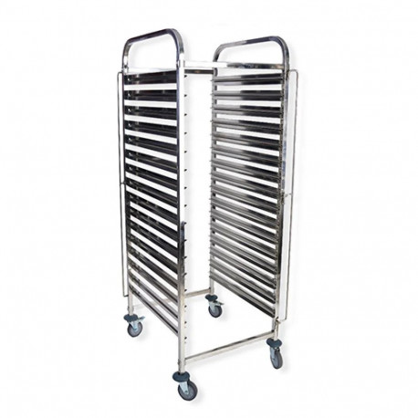 Buy Bmax  WES2480, Stainless Steel 16 Tiers GN Trolley