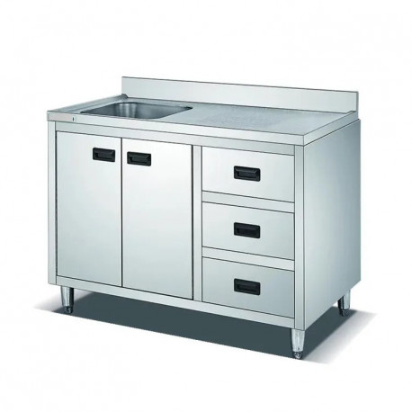 Buy Bmax WES2030, Base Cabinet With Single Sink, 120cm