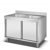 Buy Bmax WES2040, Stainless Steel Base Cabinet With Double Sink