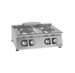 Buy Giorik CE74TT, Electric Cooking Top, Round Plate, 4 Burners
