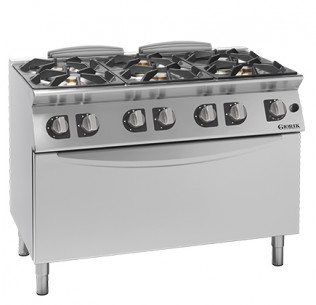 Buy Giorik CG960H, Gas Range, 6 Burners With Gas Oven