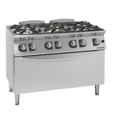 Buy Giorik CG960H, Gas Range, 6 Burners With Gas Oven