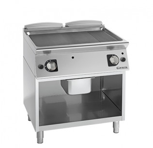 Buy Giorik FMG941GF, Gas Griddle, Full Surface Smooth/Ribbed Iron On Open Base Cabinet