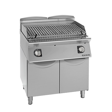 Giorik GL74GC, Lava Rock Gas Grill on Cabinet