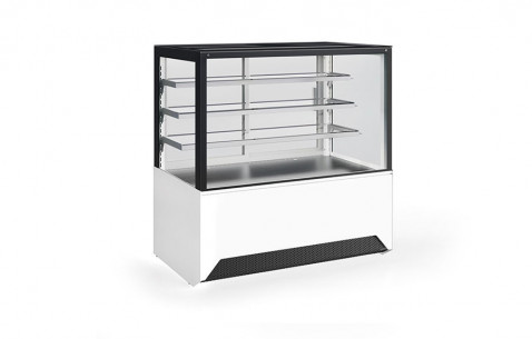 Buy Jordao VISTAVS1250, Grab & Go Base with 3 Shelves Display Straight Glass, 1250mm