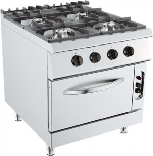 Buy Kusina G9K210G, Gas Range, 4 Burners with Oven