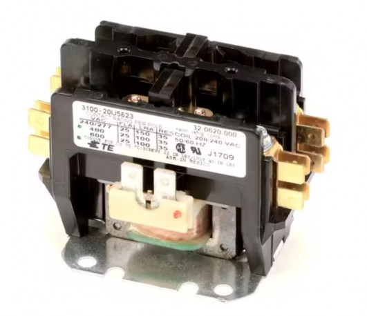 Buy Cornelius 40713 Relay/Contactor, 2 Pole, 25FLA, 208/240 Volt 50/60HZ Coil