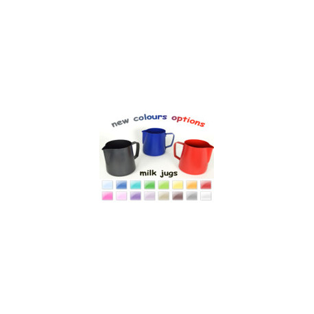 Buy Frothing Pitcher (350ml / 600ml / 1000ml), Choice of Black, Red, Blue