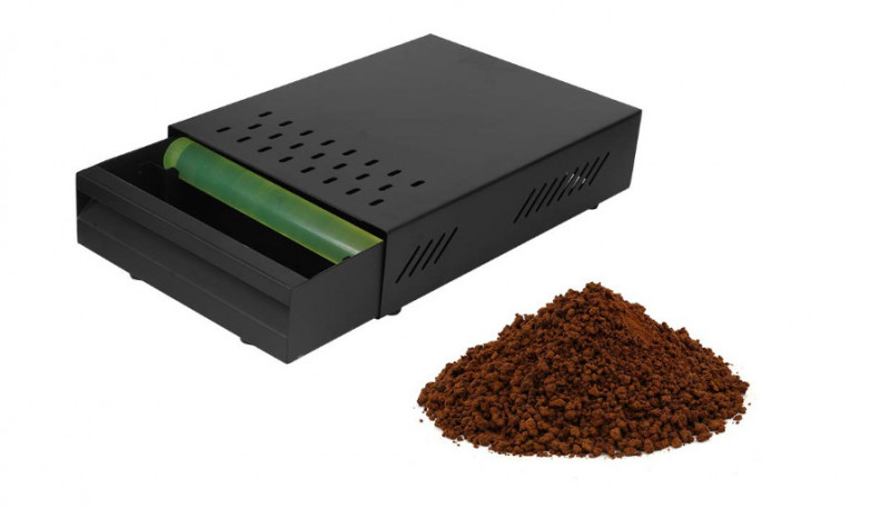 Knock Box Drawer Design, Stainless Steel