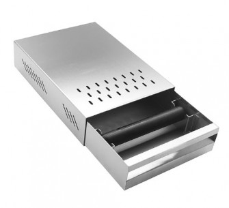 Buy Knock Box Drawer Stainless Steel, Black