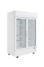 Buy Fortic VD1000,  2-Door Glass Beverage Refrigerator, 1000-Liter Capacity