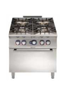 Buy Electrolux, QMARK 4 Burner Gas Range with Oven, 800mm