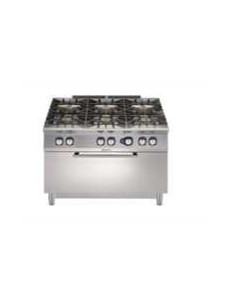 Buy Electrolux, QMARK 6 Burner Gas Range with Large Gas Oven 1200mm