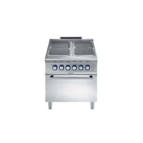 Electrolux, 4-Hot Square Plate Electric Range with Oven, 800mm