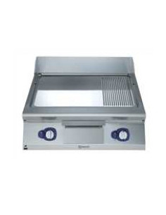 Buy Electrolux, Gas Fry Top, 2/3 Smooth + 1/3 Ribbed Polished Chrome Plate, 800mm