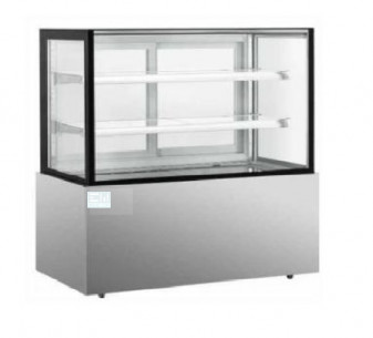 Buy Elite World 1200FZ, Dessert Display Refrigerator with Square Glass, 400 liters