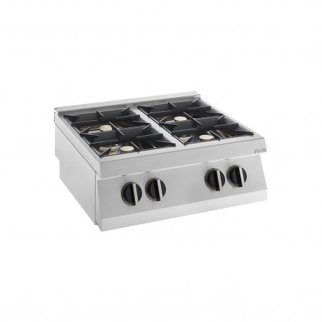 Buy Silko NECG74T, Countertop Gas Range, 4 Burners, 24kW
