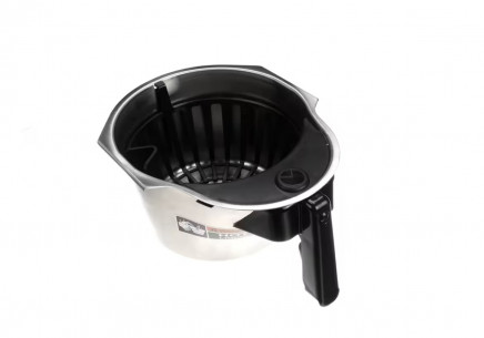 Buy Bunn 54675.0008 Funnel Assembly, Stainless Steel with Black Handle, Infusion