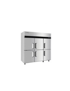 Buy Elite World NFS-60N6 (HB), 6 Doors Dual Temperature Copper Tube Refrigerator, 760mm Depth
