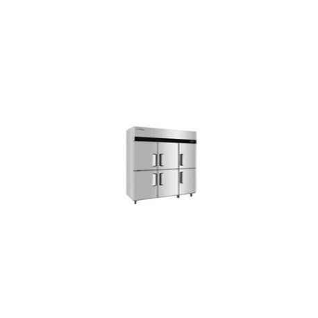 Elite World NFS-60N6 (HB), 6 Doors Dual Temperature Copper Tube Refrigerator, 760mm Depth