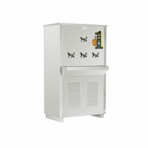 Buy Al Kawthar KAW200L4BS, Water Cooler, 200 Liters, 4 Taps, Stainless Steel Body