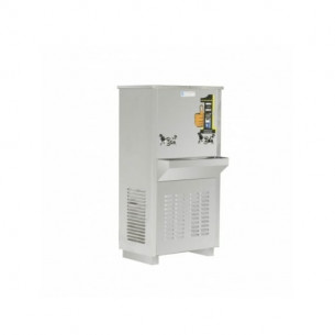 Buy Al Kawthar  KAW90L2BS, Water Cooler, 90 Liters, 2 Taps, Stainless Steel Body