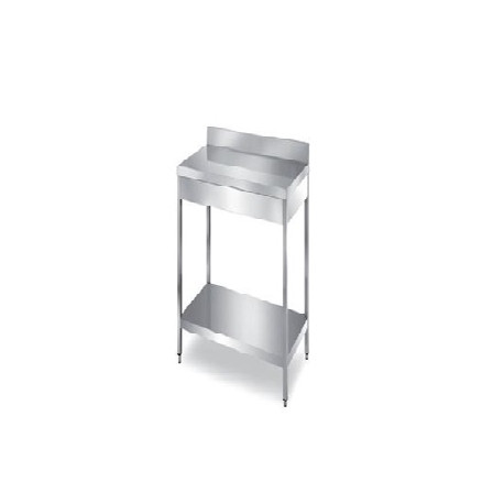 Buy Elite World, Stainless Steel Work Tables with Raised Top, Single Undershelf