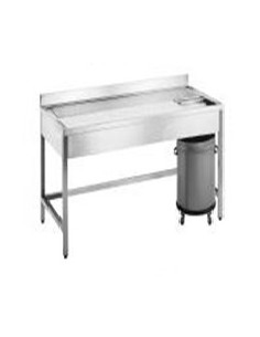 Buy Elite World TLV1/16A Upstand Stainless Steel Vegetable Washing table with Own Bowl