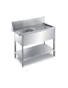 Buy Elite World H/12, Stainless Steel Dishwasher Entry Table, 1200 Width