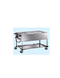 Buy Elite World 026.AC, 3 Tier Stainless Steel Bain Marie with Under Shelf