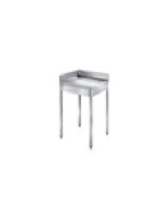 Buy Elite World TSRA/7A, Stainless Steel, Corner Table with Upstand