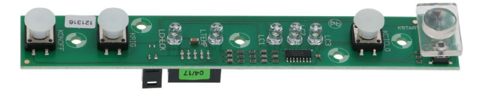 Buy Hoonved 121316 BOARD PUSH-BUTTON PANEL 4 BUTT. LED BLUE