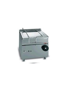 Buy Bertos G9BR8, Stainless Steel Gas Manual Tilt Brat Pan, 80 Liters