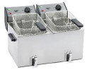 Buy Roller Grill FD80DR, Counter Top Electric Fryer, 2X8 Liters