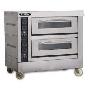 Buy Berjaya BJY-E13KW-2PRM-LV, Electric Pizza Oven, 2 Decks, 4 Trays