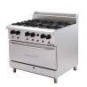 Buy Berjaya DRO6-17, Commercial Gas Range with Oven, 6 Burners
